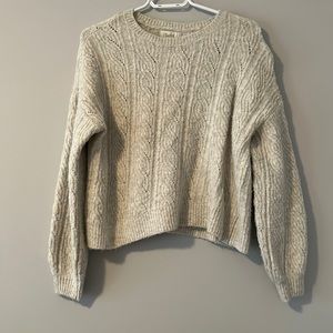 Knit sweater
